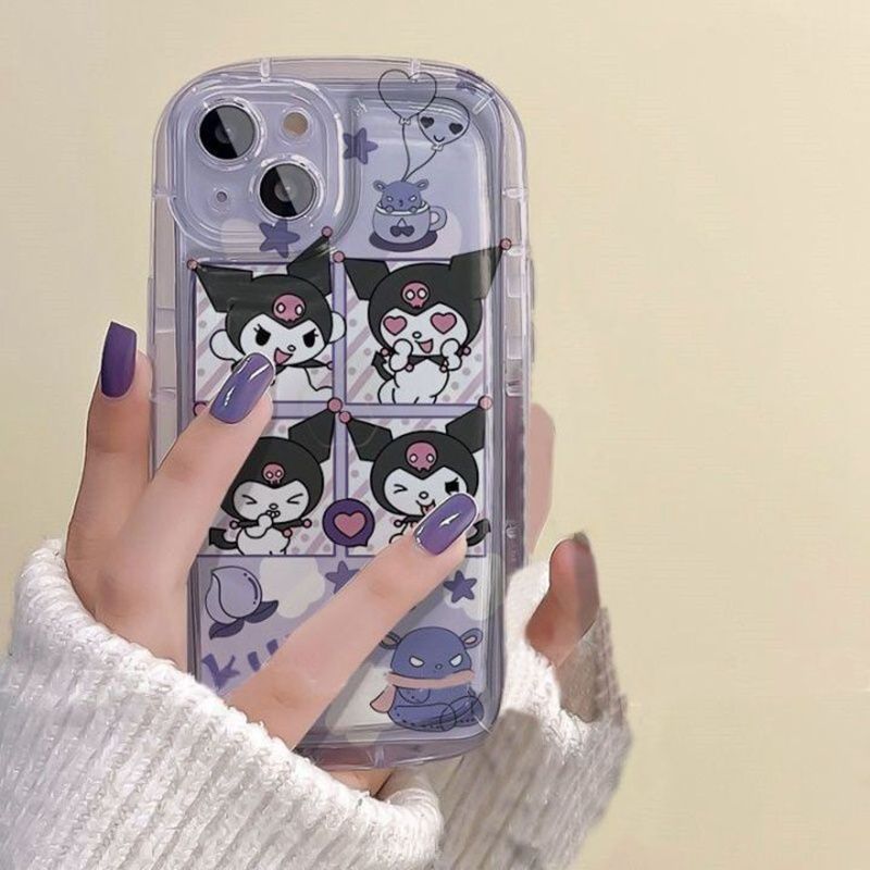 เคสโทรศัพท์มือถือ TPU แบบนิ่ม ลายการ์ตูนคุโรมิ สําหรับ iPhone 6 Plus 6S Plus 7 Plus 8 Plus XS Max XR X XS 11 Pro Max