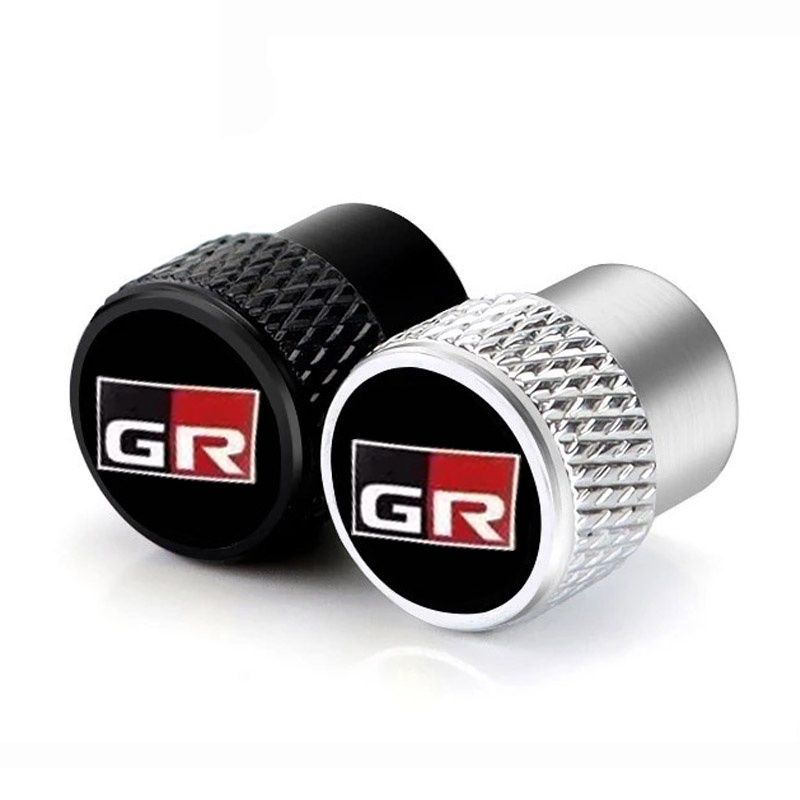 ฝาครอบวาล์วล้อรถยนต์ กันฝุ่น อุปกรณ์เสริม สําหรับ Toyota GR Sport Gazoo Racing Yaris 86 Corolla Hilux Supra C-HR