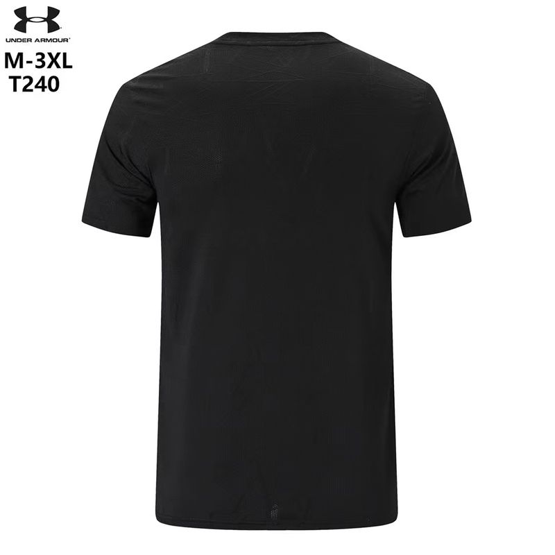 เสื้อออกกำลังกาย dry fit T shirt UA PROJECT ROCK เนื้อผ้าใส่สบาย ผ้ารู ระบายอากาศได้ด