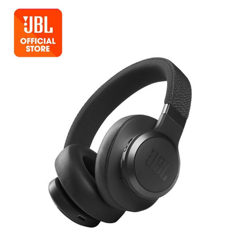 J_BL LIVE660NC Foldable Lightweight Bluetooth 5.0 Wireless Headphones for Sports Head-mounted Bluetooth Headset  Double Subwoofer Headset with Microphone Headset หูฟัง