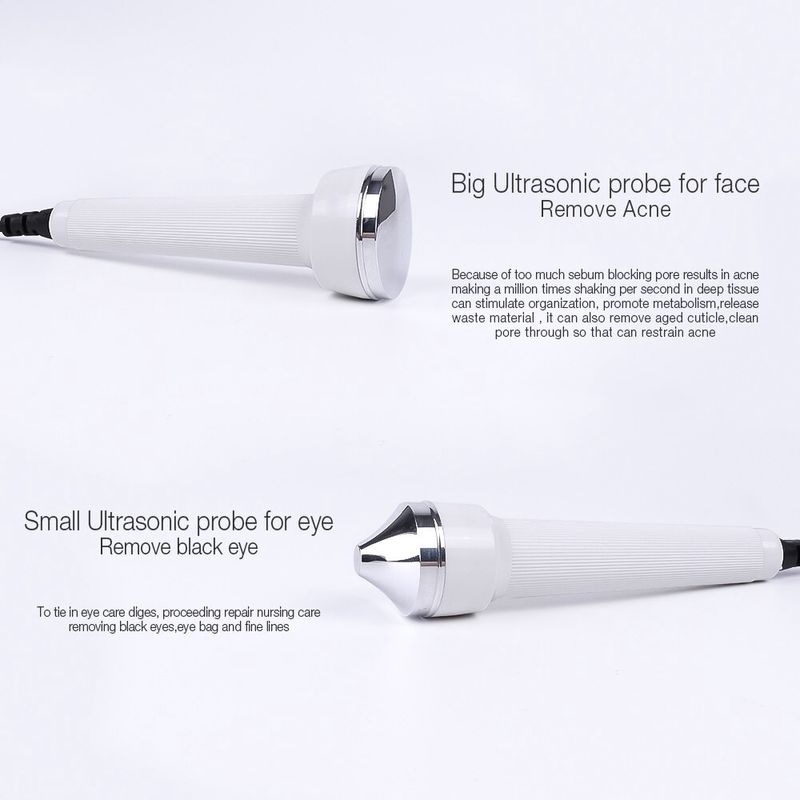 Ultrasonic ผู้หญิง Skin Care Whitening Freckle Removal High ความถี่ยกผิวต่อต้านริ้วรอยความงามนวดหน้าเครื่อง