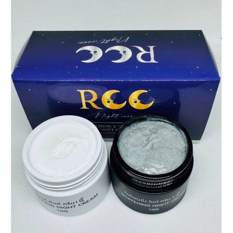 อาร์ซีซี ไนท์ครีม  RCC Night Cream 10 g ชุดสกินแคร์