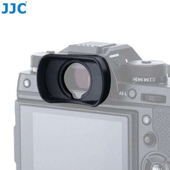 JJC EC-XTL ชิ้นส่วนเลนส์กล้อง Eyecup ซิลิกาเจลช่องมองภาพสำหรับ Fuji Fujifilm X-T5 X-H2S X-T4 X-T3 X-T2 X-T1 X-H1 GFX 100 GFX 50S GFX 50S II แทนที่ Fuji EC-XT L EC-GFX EC-XT M EC-XTEC-XH W