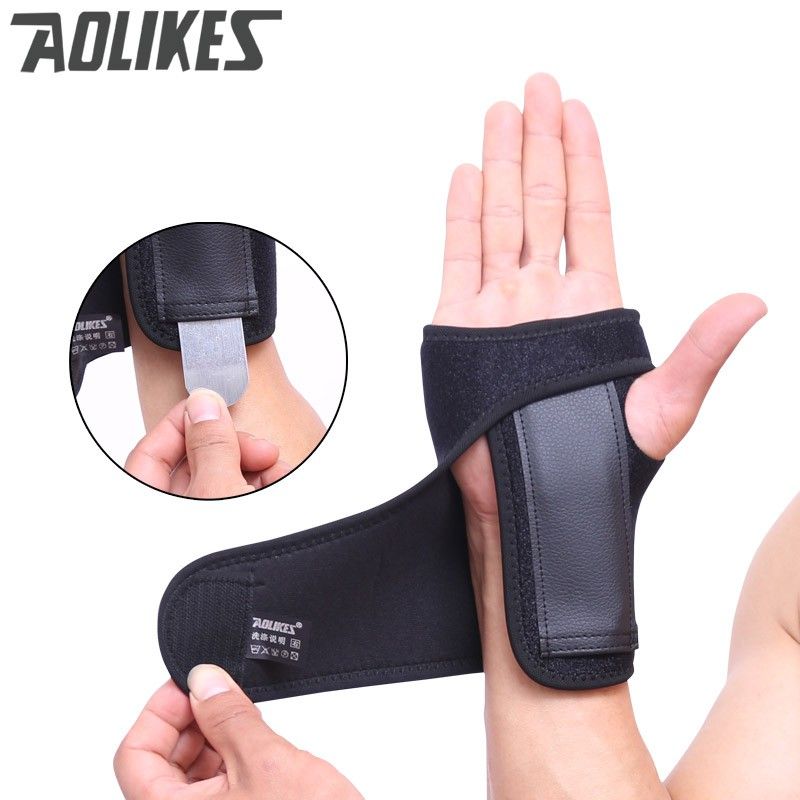 Adjustable Hand Brace Sport WristBand Safeสายรัดข้อมือ เฝือกข้อมือ ผ้ารัดข้อมือ ผ้าพันข้อมือ คลายกล้ามเนื้อ Office Syndr