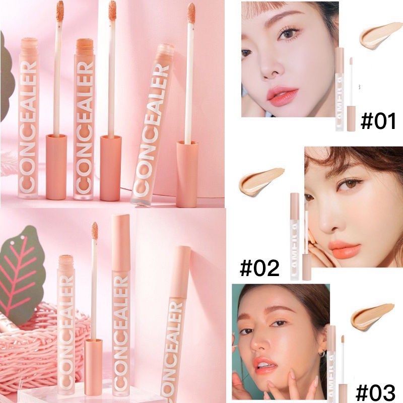 Lameila Concealer คอนซิลเลอร์ ปกปิดขอบตาเรียบเนียนและบางเบา กันน้ำ✨COD