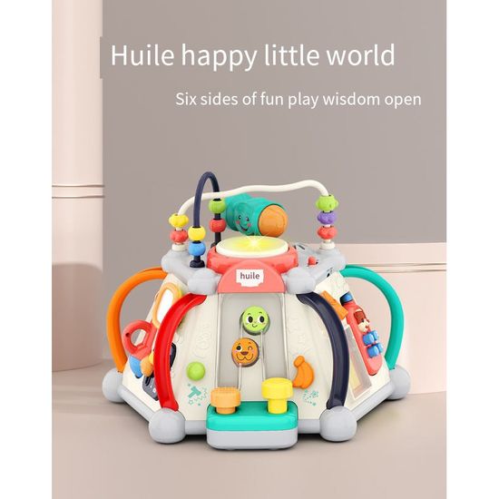 Huile Toy (Hola)กล่องกิจกรรมเด็ก Interesting fun box กล่องกิจกรรมเสริมพัฒนาการ ของเล่นเด็ก แบรนด์แท้