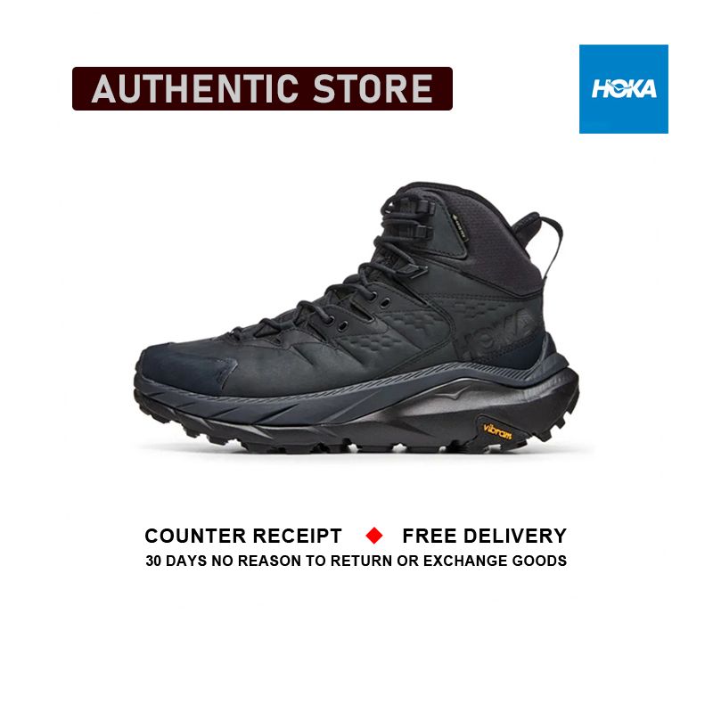 รับประกันของแท้ Hoka One One Kaha 2 Gtx " Black " High Top รองเท้ากีฬา 1123155 - BBLC รับประกัน 1 ปี