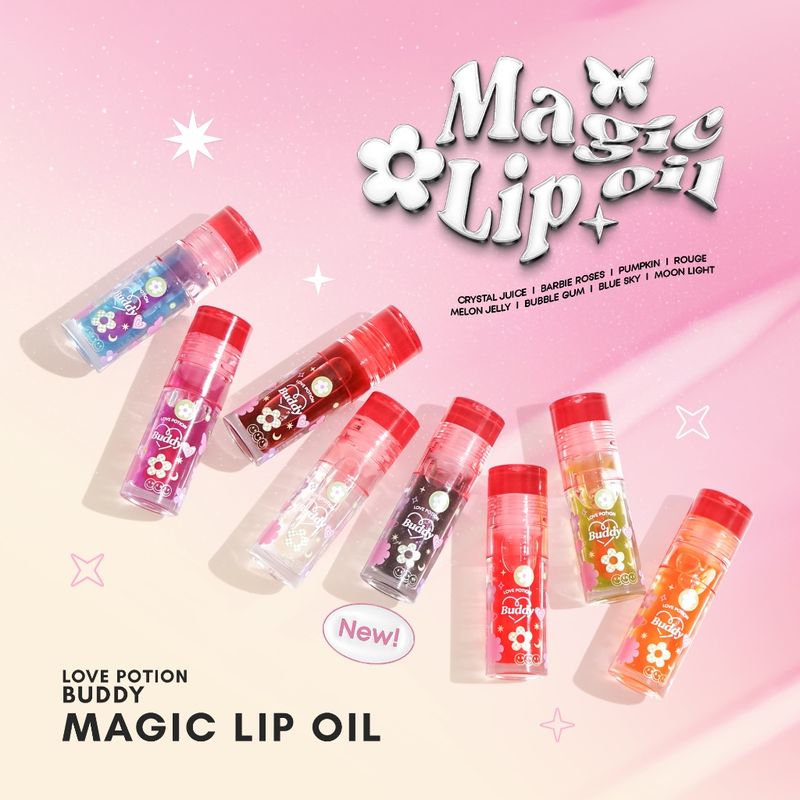 NEW! MAGIC LIP OIL เมจิก ลิปออยล์ 3.5 กรัม