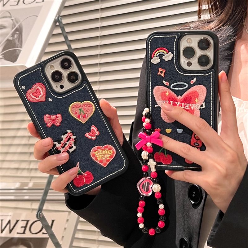 เคสโทรศัพท์มือถือ TPU แบบนิ่ม ลายเชอร์รี่ สําหรับ iphone 15 Pro Max 14 Pro Max 13 Pro Max 12 Pro Max