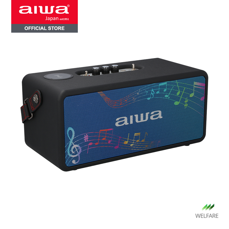 [ผ่อน 0%] AIWA Retro Infinite Bluetooth Speaker ลำโพงบลูทูธพกพา SUPER BASS