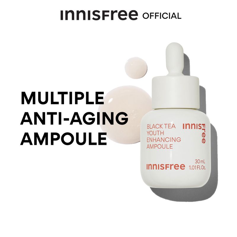 Innisfree:Black Tea Ampoule,30,Free Shipping