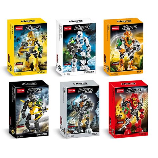 โมเดลหุ่นยนต์ฟิกเกอร์ Hero Factory Series Brinquedos ของเล่นสําหรับเด็ก