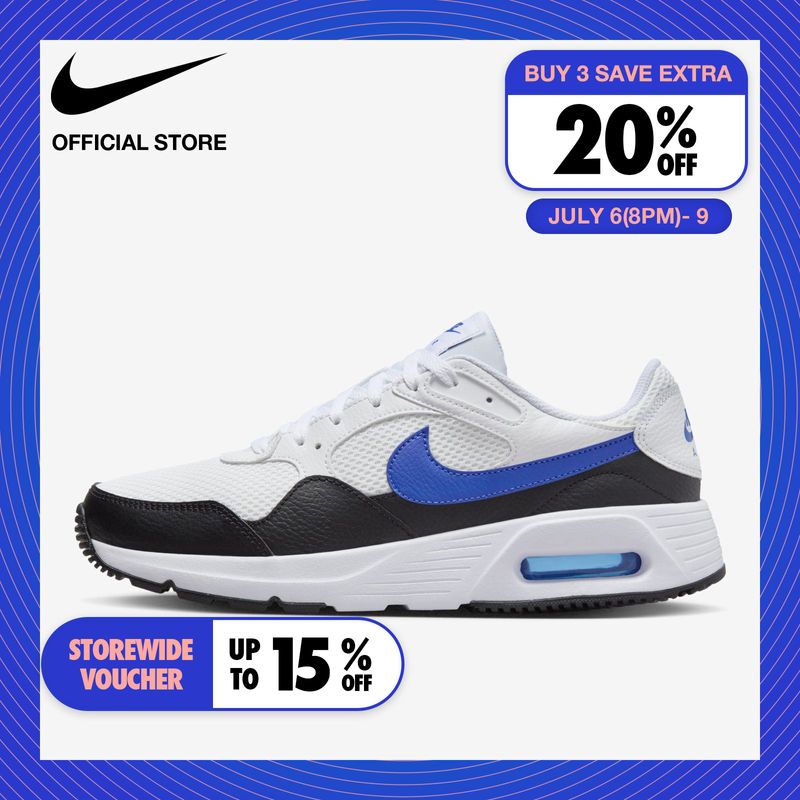 Nike Mens Air Max SC Shoes - White ไนกี้ รองเท้าผู้ชาย Air Max SC - สีขาว