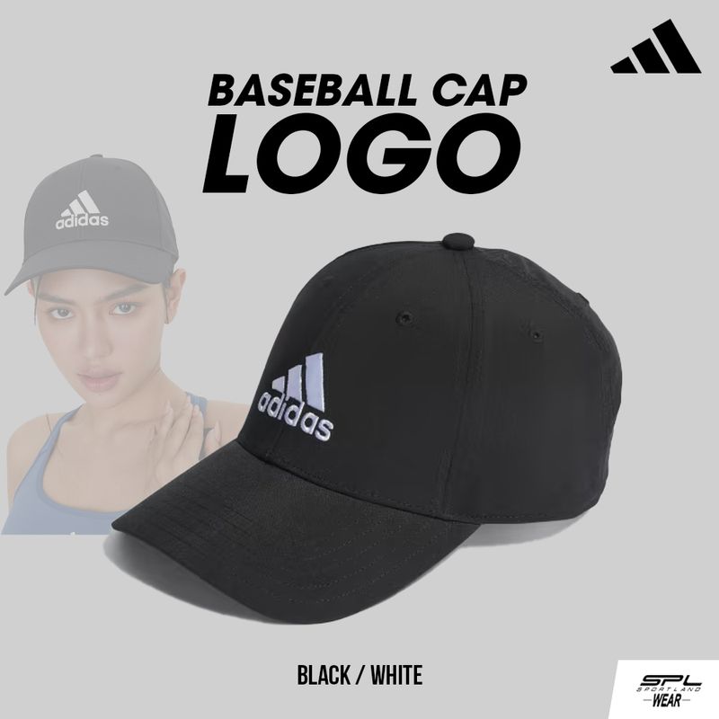 Adidas อาดิดาส หมวกกีฬา หมวกเบสบอล Baseball Cap Embroidered Logo IB3244 BK (700)