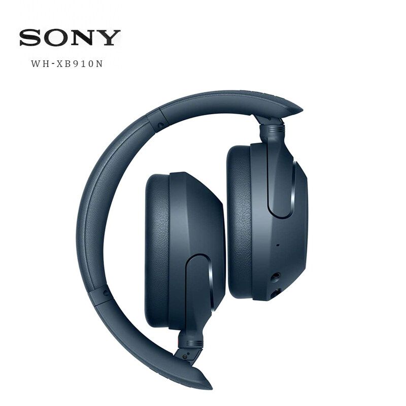 【ต้นฉบับ】Sony WH-XB910N หูฟังบลูทูธ หูฟังBluetooth หูฟังไร้สายHeadphone Stereo Wireless Noise Cancelling Headphones ไมโครโฟนในตัว for/IOS/Android/Ipad/PC Over-ear Wireless Headphones Sony Bluetooth Headphones