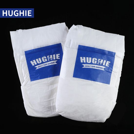 [รายการใหม่เข้ามา !!!] HUGHIE ผ้าอ้อมผู้ใหญ่ สูตรบางเบา มีอัตราการดูดซึมสูง 2000CC M/L/XL（50pcs）Adult Diapers