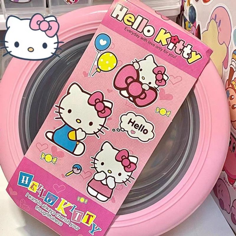 HelloKitty ชามบะหมี่กึ่งสำเร็จรูปลายการ์ตูนสไตล์ญี่ปุ่นพร้อมฝาปิดถ้วยบะหมี่กึ่งสำเร็จรูปไซส์ใหญ่สำหรับนักเรียนใช้ในหอพักสแตนเลสทนต่ออุณหภูมิสูง