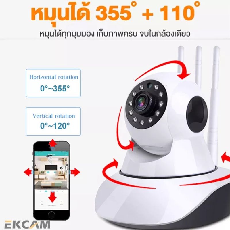 กล้องหลอดไฟ ip camera cctv ไร้สาย ดูผ่านมือถือ กล้องวงจรปิด 360 องศา 4ล้านพิกเซล wifi full HDกล้องอินฟาเรด