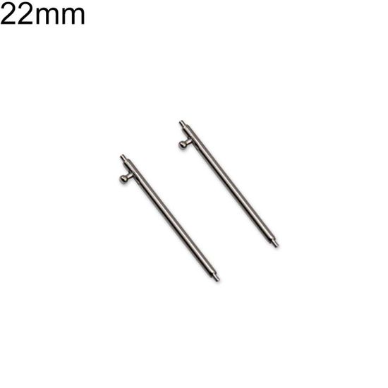 สปริงบาร์ สแตนเลสสตีลนาฬิกาQuick Release Pins 20mm maimo 22mm（2Pcs） เครื่องมือนาฬิกาสายรัดข้อมือเชื่อมต่อสปริงบาร์（2Pcs）Pin 20มม 22มม