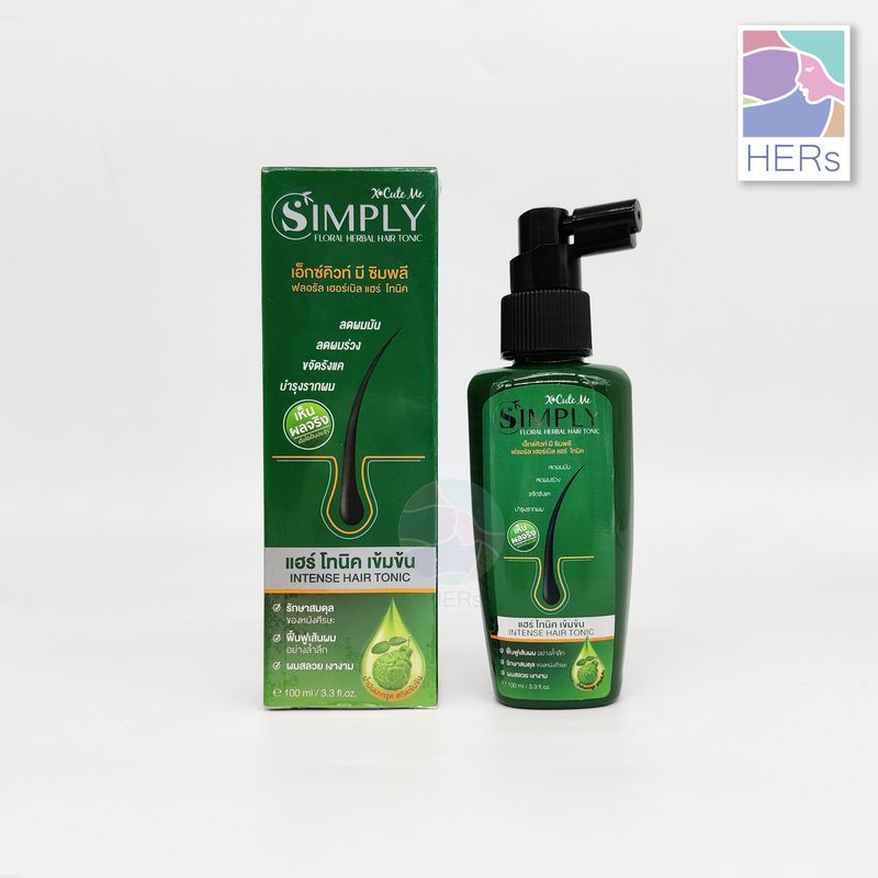 X Cute Me Simply Floral Hair Tonic. เอ็กซ์คิวท์ มี ซิมพลี ฟลอรัล แฮร์โทนิค (100 มล.)