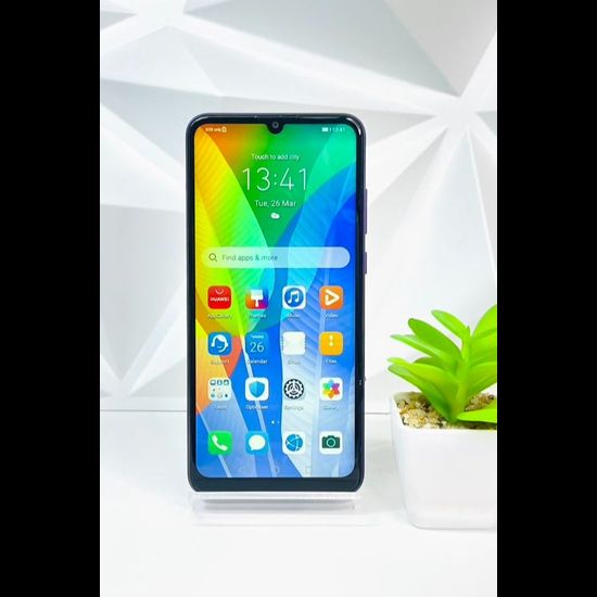 Huawei Y6p โทรศัพท์มือ-สองพร้อมใช้งานสภาพสวย ราคาถูก(ฟรีชุดชาร์จ)