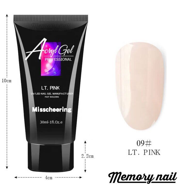 Poly Gel (30ml) โพลีเจล สำหรับต่อเล็บ (((หลอดใหญ่)))