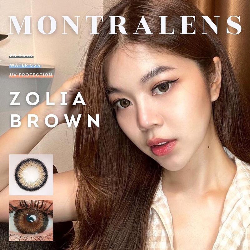 🔥คอนแทคเลนส์✨ขนาดมินิ✨ Zolia (Montra)