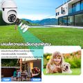 🔥ซื้อ1แถม1🔥5MP กล้องวงจรปิด 360 wifi กล้องวงจรปิดไร้สาย Outdoor กล้องวงจรปิดดูผ่านมือถือ WiFi IP Security CCTV Camera