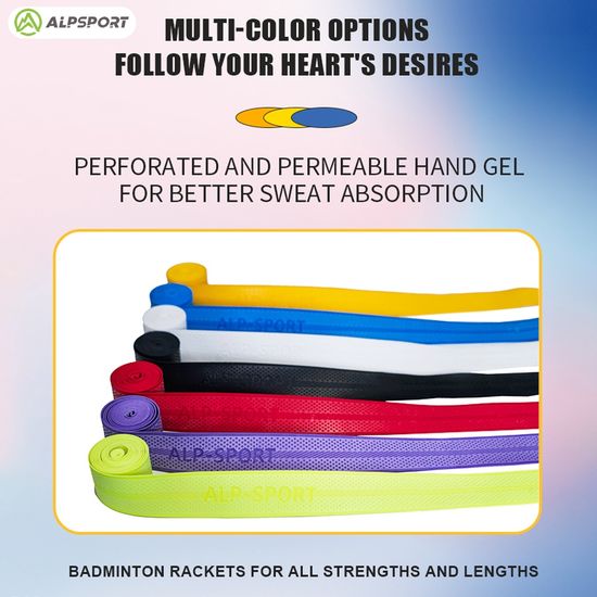 ALP XKSJ 100% Original 9 Colors Badminton Overgrip For Racket Grip Embossing Non-slip Raket Grips ที่พันด้ามแบดมินตัน รุ่น