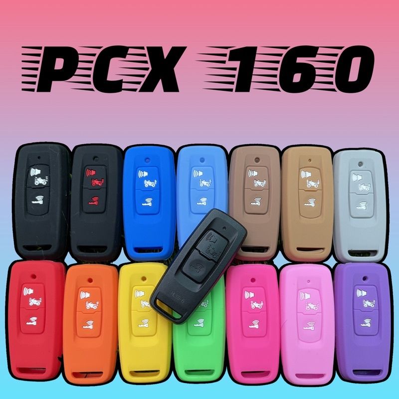 ซิลิโคนPcx160 ปี2021-2024 /Giorno/Scoopy-i 2023 /Forza2023 /Adv350 / Click160 / Lead125 (งานเป๊ะ) เคสกุญแจรีโมท เคสกุญแจ