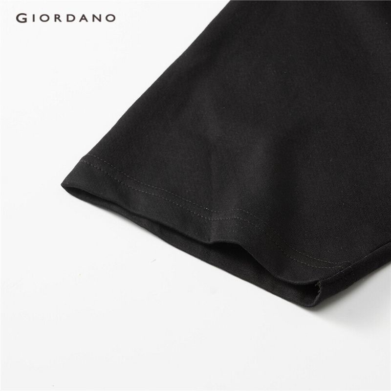 GIORDANO เสื้อยืดแขนสั้นผู้ชาย Mens G-Motion short sleeve T-shirts 01020227