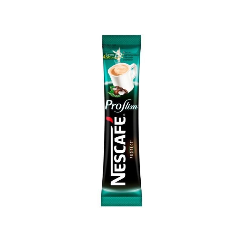 [ขายดี] Nescafe เนสกาแฟ โพรเทค โพรสลิม กาแฟปรุงสำเร็จ 15 กรัม x 17 ซอง