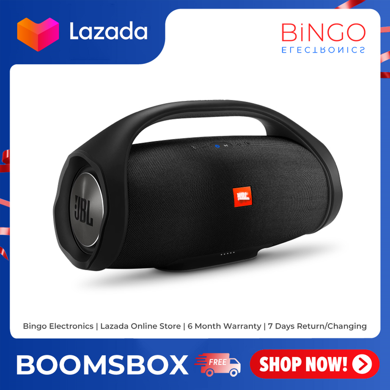 ลำโพงบลูทูธBoombox Bluetooth Speaker ลำโพงกลางแจ้งแบบพกพากันน้ำ เชื่อมต่อในซีรีส์ รับประกัน 6 เดือน