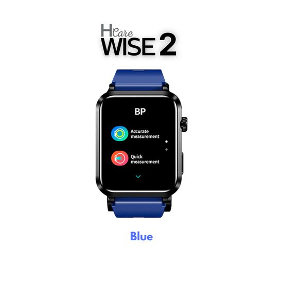 เปิดตัวล่าสุด! HCare Wise2 : นาฬิกาวัดความดัน Air Pump บีบรัดข้อมือ-ECG-ระดับน้ำตาล-ไขมัน-ยูริก-การนอน-ออกซิเจนในเลือด