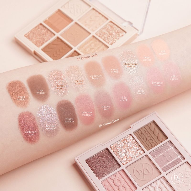 dasique Shadow Palette Blending & Knit Collection #เดซีค อายแชโดว์ พาเลตต์