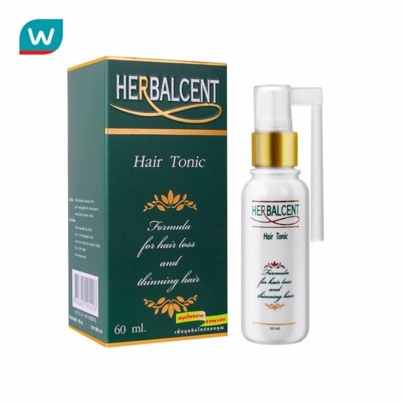 Herbalcent เฮอร์บาลเซ้นท์ แฮร์โทนิค 60 มล.