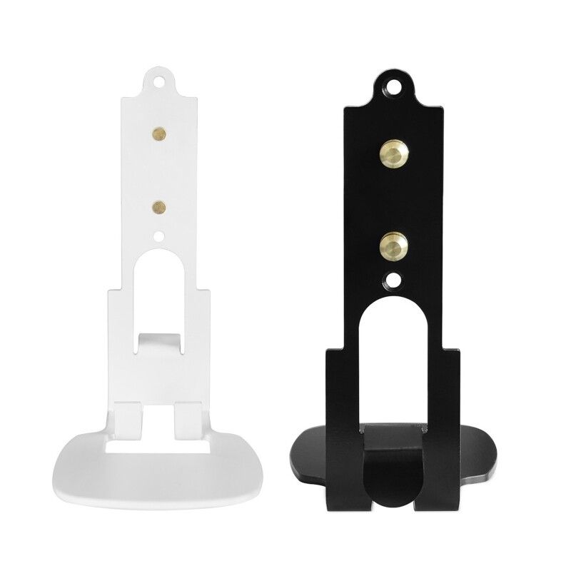 No Brand ขาตั้งลำโพงติดผนังสำหรับ SONOS One/one Sl Metal Hook Holder Wall Bracket Black White Speaker Accessories Rack