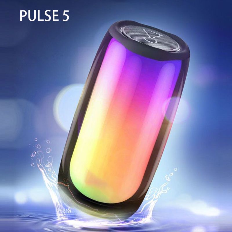 Original Product Pulse 5 ลำโพงพกพา กระจายเสียง 360 องศา พร้อมไฟ LED รอบตัว