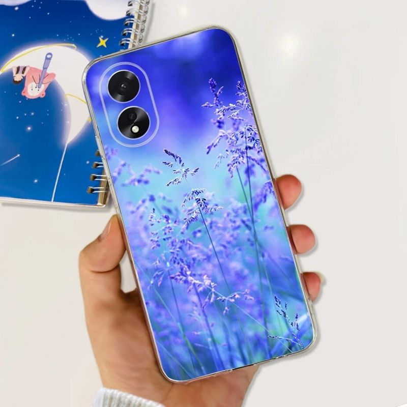 เคส A38สำหรับ Oppo เคส Oppo A18 4G พิมพ์ภาพสุดหรู CPH2591ซิลิโคนนิ่ม TPU เคสโทรศัพท์สำหรับ Oppo A18 A 38 OppoA18 OppoA38