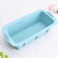 1 Pcs Silicone Cake Molds Square Cake Mould DIY Easy Release Toast Plate High Temperature Resistance Bread Pan Toast Bread Mold