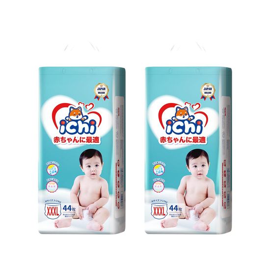 แพมเพิส แพมเพิสถูก ichi Baby Pants ซื้อ 1 แถม 1 ผ้าอ้อมเด็กสำเร็จรูป แพมเพิสเด็ก M/L/XL/XXL/ผ้าอ้อมแบบกางเกง ผ้าอ้อมเด็ก