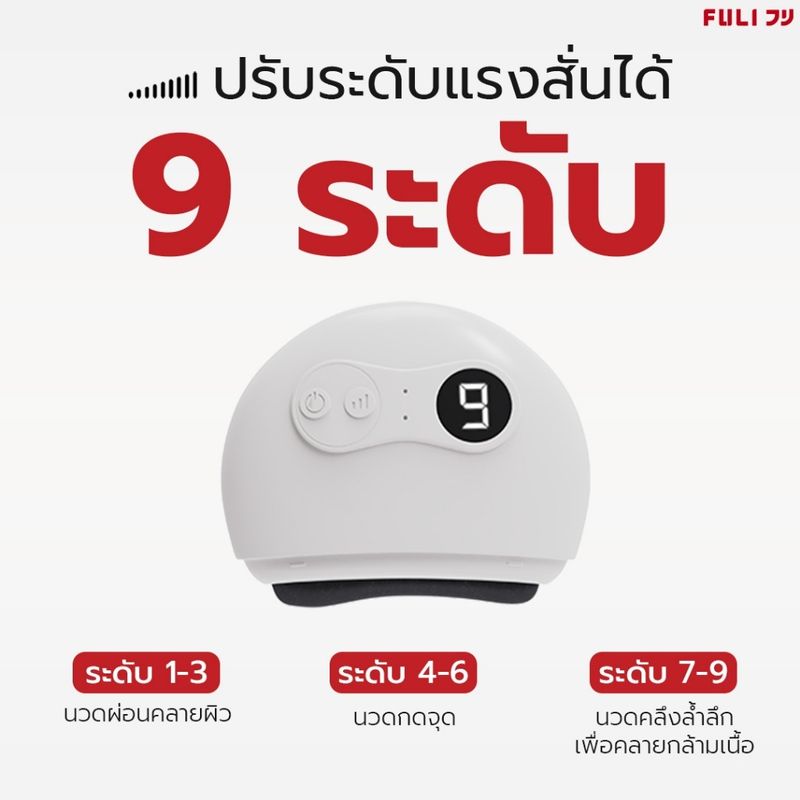 *Guashaของแท้มีมอก FULI เครื่องนวดกัวซาไฟฟ้าบำบัดผิว ด้วยหินธรรมชาติ | FULI Natural Stone Electric Gua Sha