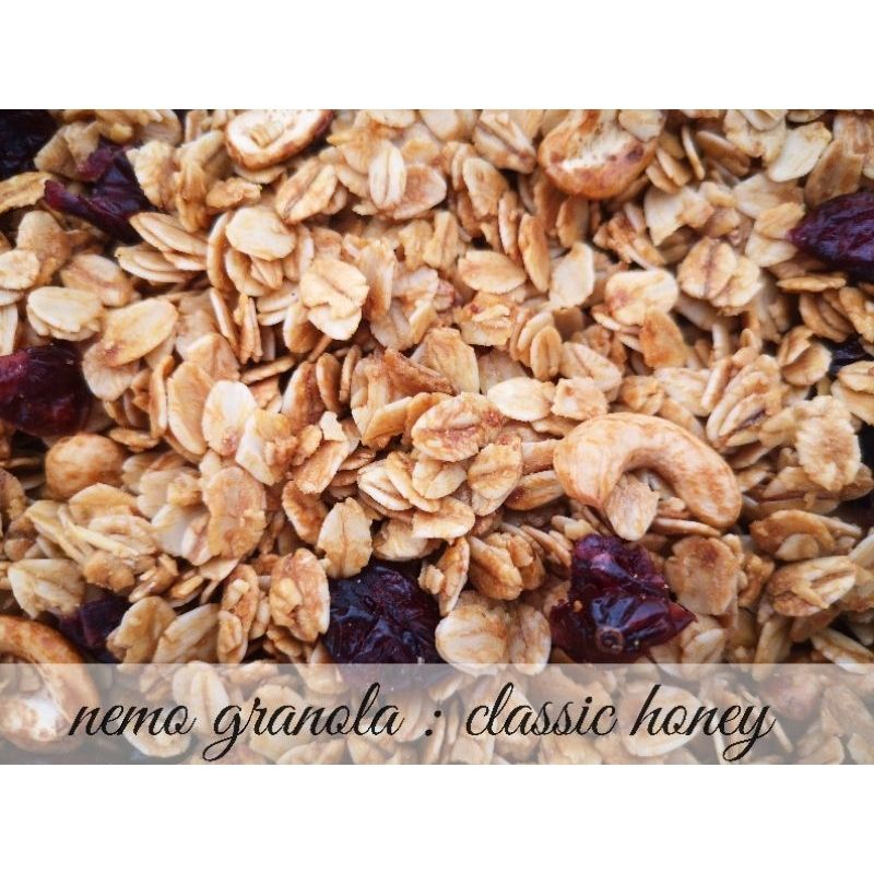 • NEMO GRANOLA • โฮมเมดกราโนล่า | อบสดใหม่ กรอบ กลมกล่อม |  250 g.