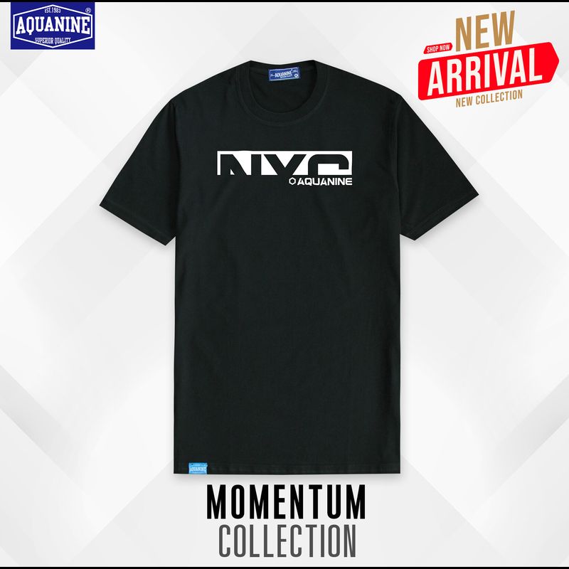 AQUANINE เสื้อยืด รุ่น Momentum เสื้อยืดคอกลม ลิขสิทธิ์แท้