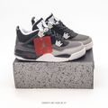 Air Jordan 4 Retro AJ4,black;39