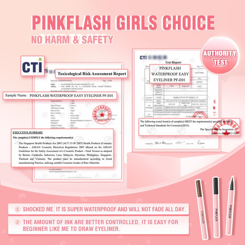 Pinkflash OhMyLine Mistake-free Upgrade Liquid Eyeliner