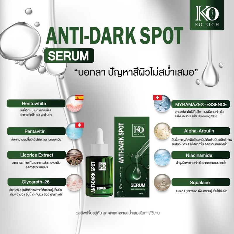 Korich Dark Spot Serum