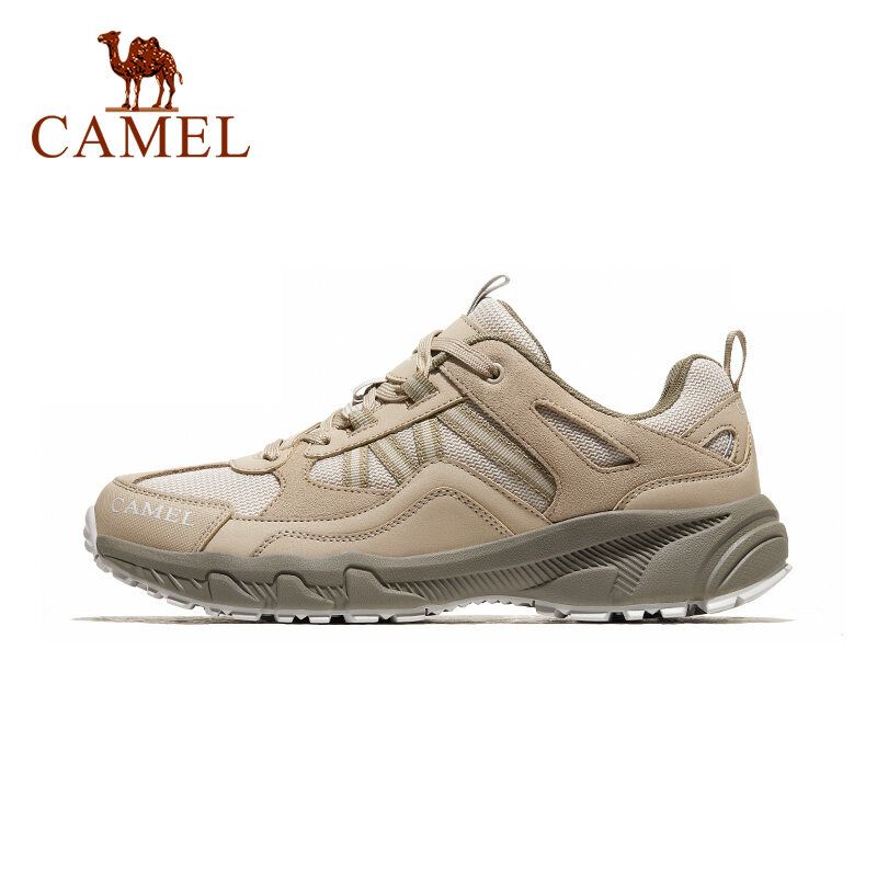 Camel รองเท้าปีนเขาผู้ชายกลางแจ้งรองเท้าใส่เดินกันลื่นทนทานต่อการฉีกขาด