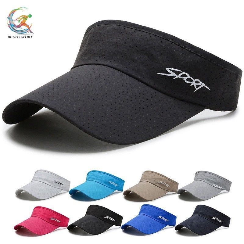 หมวกกอล์ฟ Visor รุ่น SPORTS ป้องกัน UV ระบายอากาศ ปรับสายได้ สวมใส่ได้ทุกโอกาส 05V2