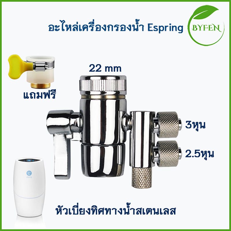 หัวต่อเบี่ยงทิศทางน้ำ อะไหล่เครื่องกรองน้ำ(eSpring) Diverter Valve จากShop Amwayไทยแท้ 100%